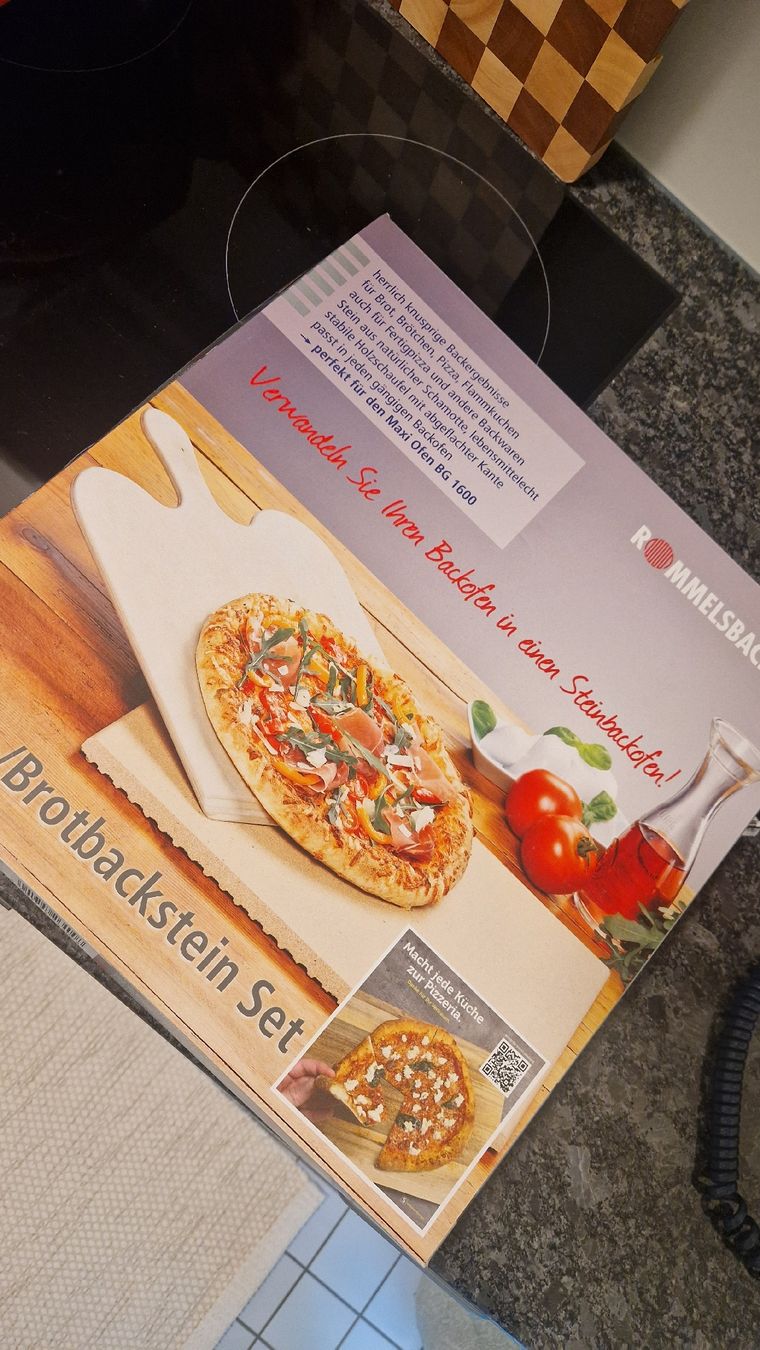 Küchengeräte: Pizza- und Brotbackstein-Set, NEU & OVP! – Neu und originalverpackt aus Dietikon von amelie_zh