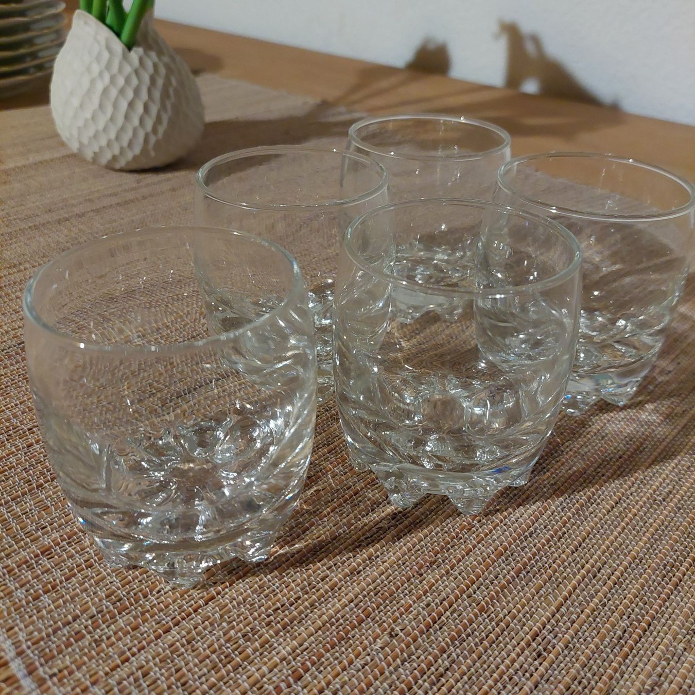Bicchieri: Gläser 5×. Glas – Nuovo (secondo la descrizione) da Basel venduto da kat_56dz