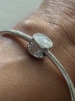 Luxus Elegante 20 cm Armband/Charm Farbe :Silber/Weiss
