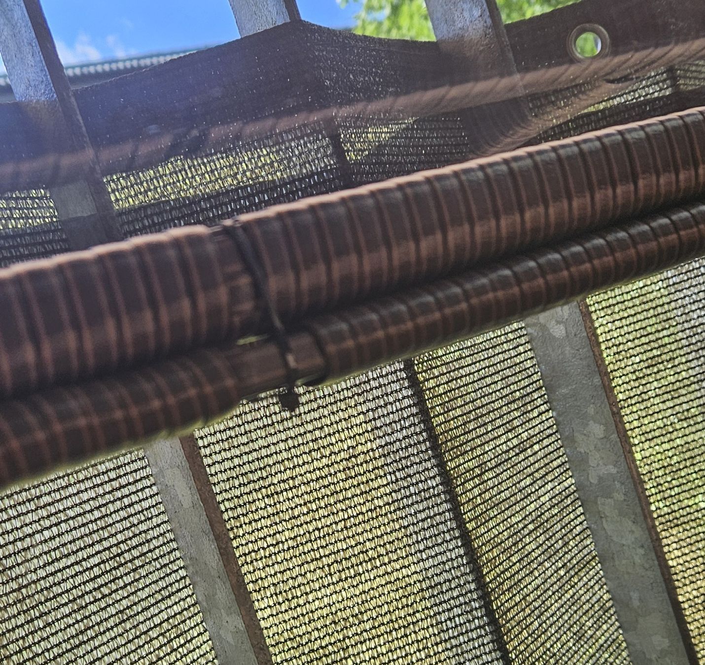 Tavoli: Garten-Esstisch Polyrattan braun – Usato da Bettlach venduto da shanty11 6