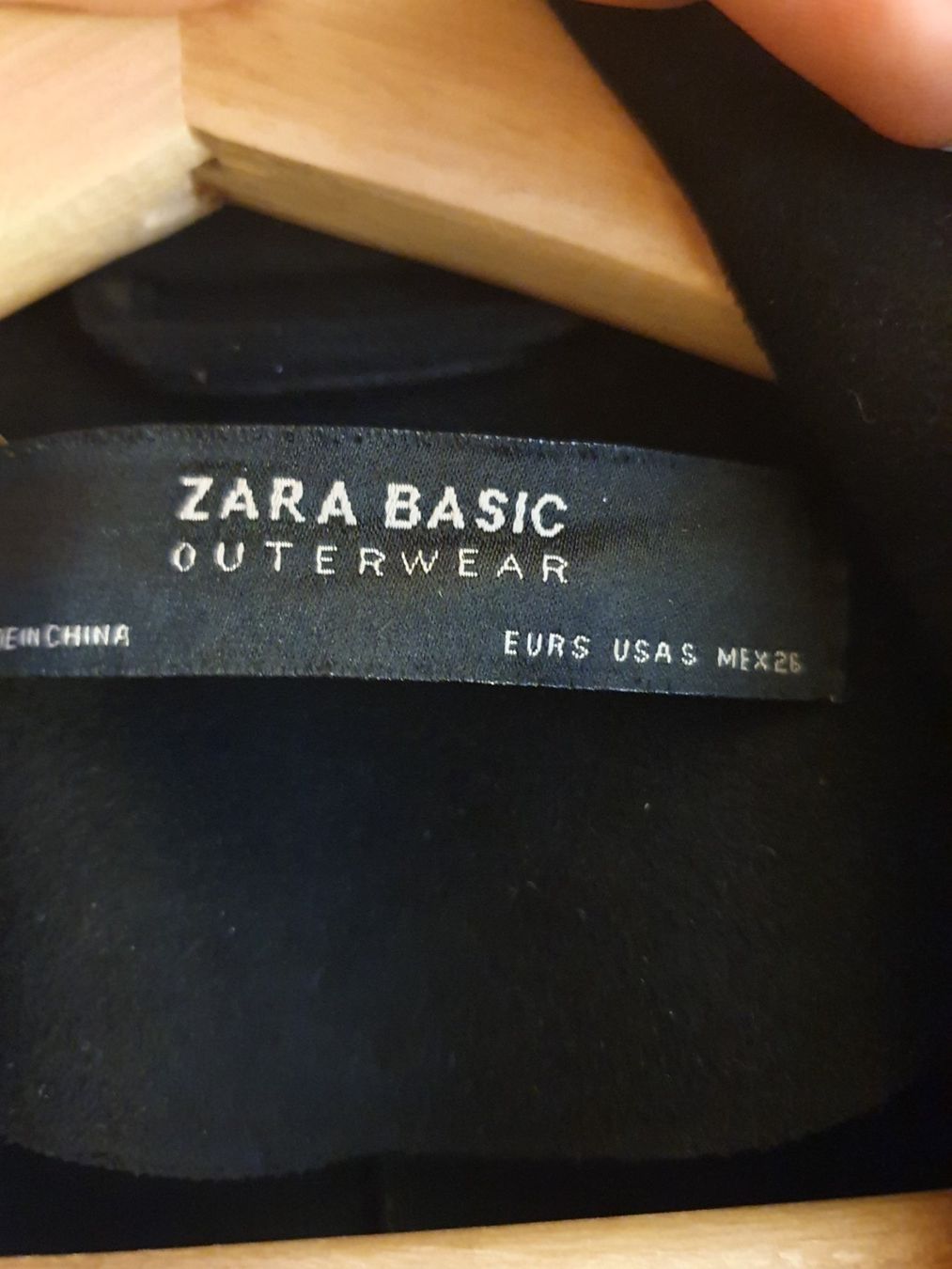Zara Jacken: ZARA Kunst-Wildlederjacke Gr. S schwarz – Gebraucht aus Hittnau von SirKahn 2