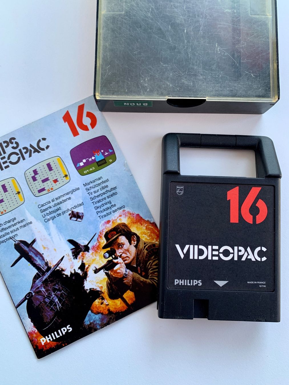 Giochi: Philips Videopac: 16 - Schiffeversenken, Schützenfest – Usato da Kaiseraugst venduto da Marsupower 2