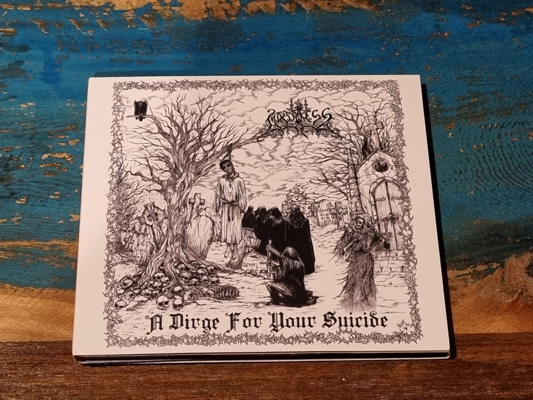 CD: Mirthless - Dirge Suicide, CD Doom inkl. Poster + TShirt G.M – Usato da Winterthur venduto da Belzarek 2