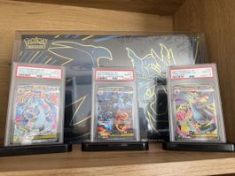 Pokémon M Charizard X ex Set | Sealed UPC + 3x PSA10 | #125