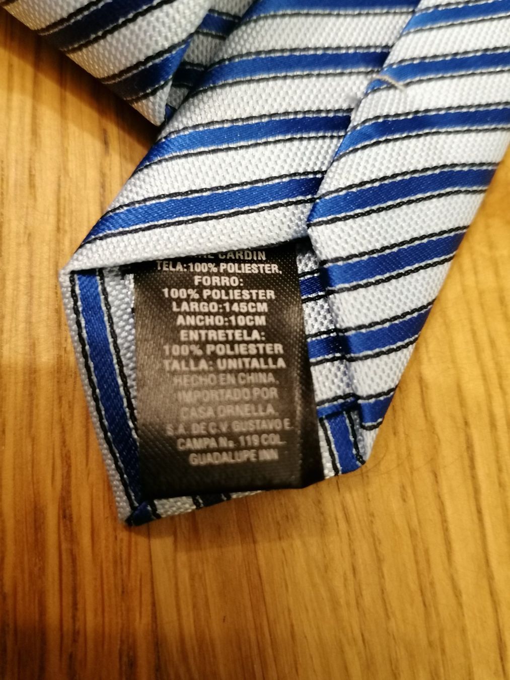 Cravatte: Pierre Cardin Krawatte Polyester - Nr. 166 – Usato da Basel venduto da vintagecollector 3