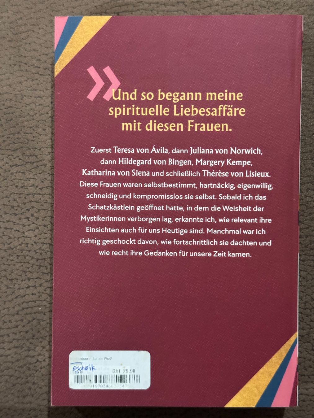 Livres: Mystikerinnen: Auf ein Wort! – D'occasion à Dietikon par MuNathy 1