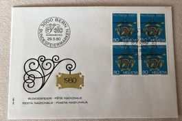 Pro Patria FDC 1980   Siehe Original Fotos.   
