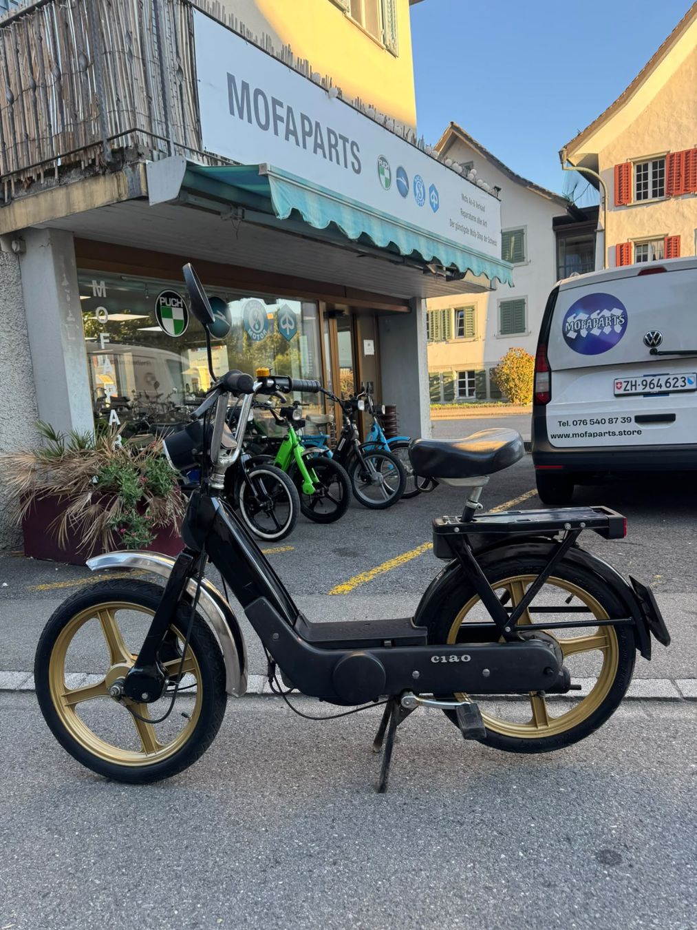 Piaggio Ciclomotori: Piaggio Ciao mit Ausweis – Usato da Schmerikon venduto da Mofaparts