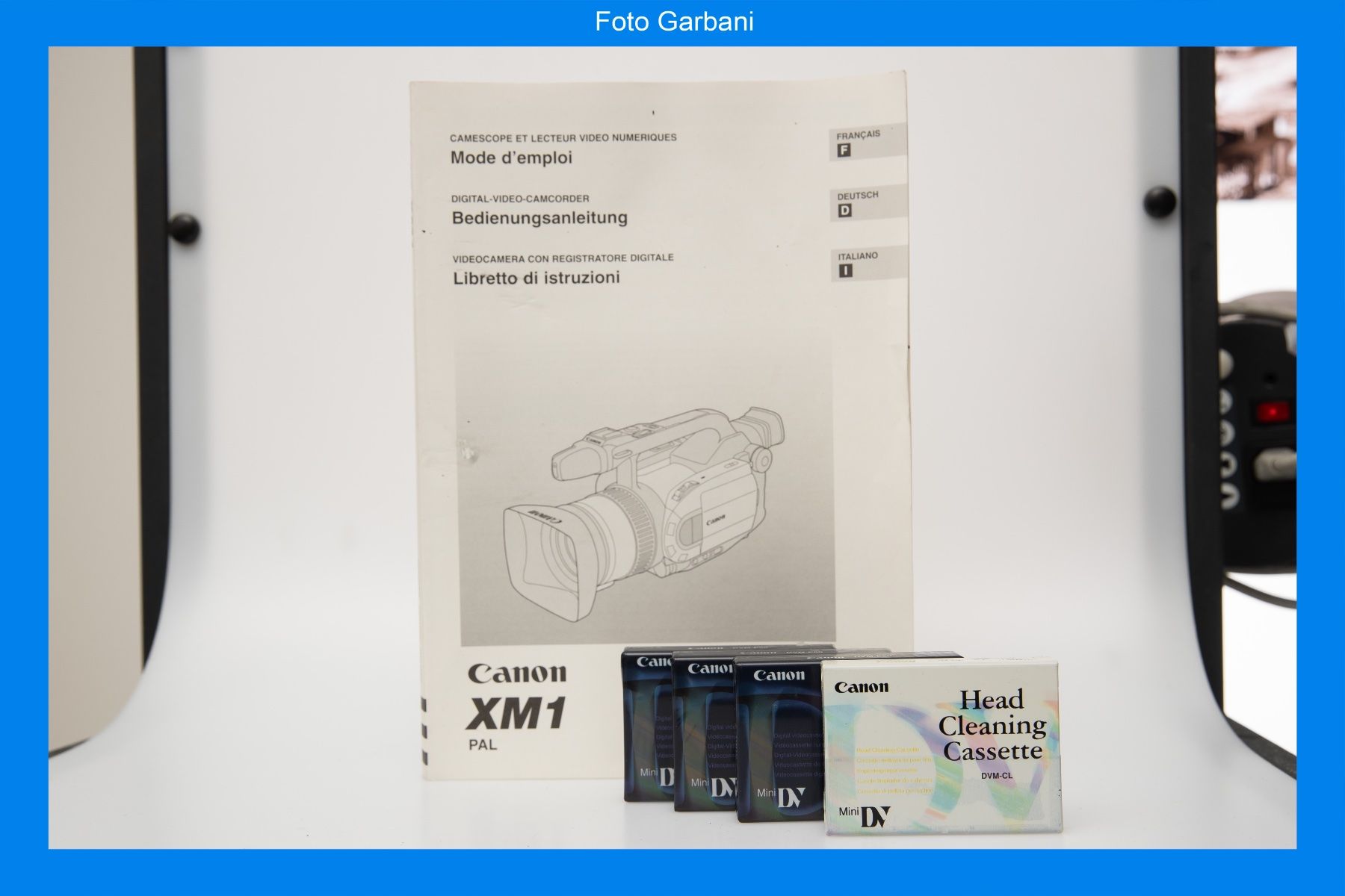 Canon Caméscopes: Videocamera Canon XM1 3CCD Mini DV – D'occasion à Muralto par FotoGarbani 3