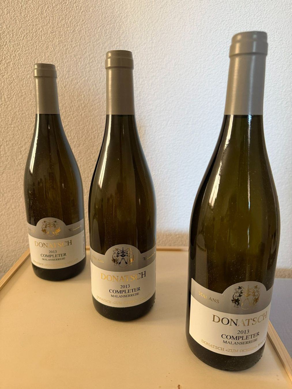 Donatsch Vino: 3 Flaschen Donatsch Completer 2013 – Nuovo (secondo la descrizione) da Bern venduto da Saturn1--0 3