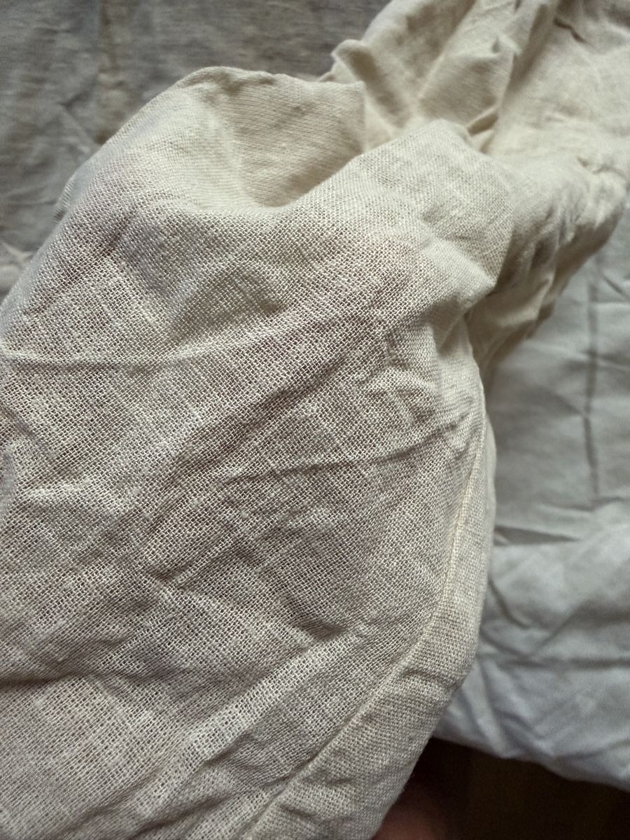 Robes: Triangle dress linen beige – Neuf (Voir description) à Zürich par BettinaMarie2308 1