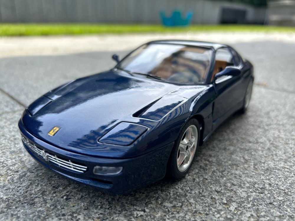 Miniature Ferrari 456 GT 1992 Burago échelle 1/18 - Modèle De