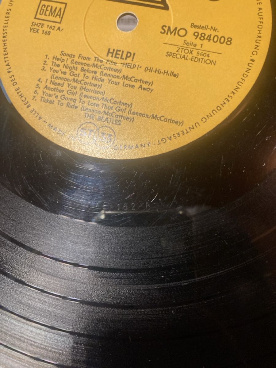Vinyles: Vinyle The Beatles Help! Odeon SMO 984008 – D'occasion à Fontenais par Jul_qv7b 9