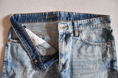 Lässige Jeans Shorts, Denim, Grösse 32, Top Zustand!
