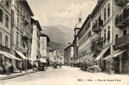 Sion  VS  -   Rue du Grand Pont