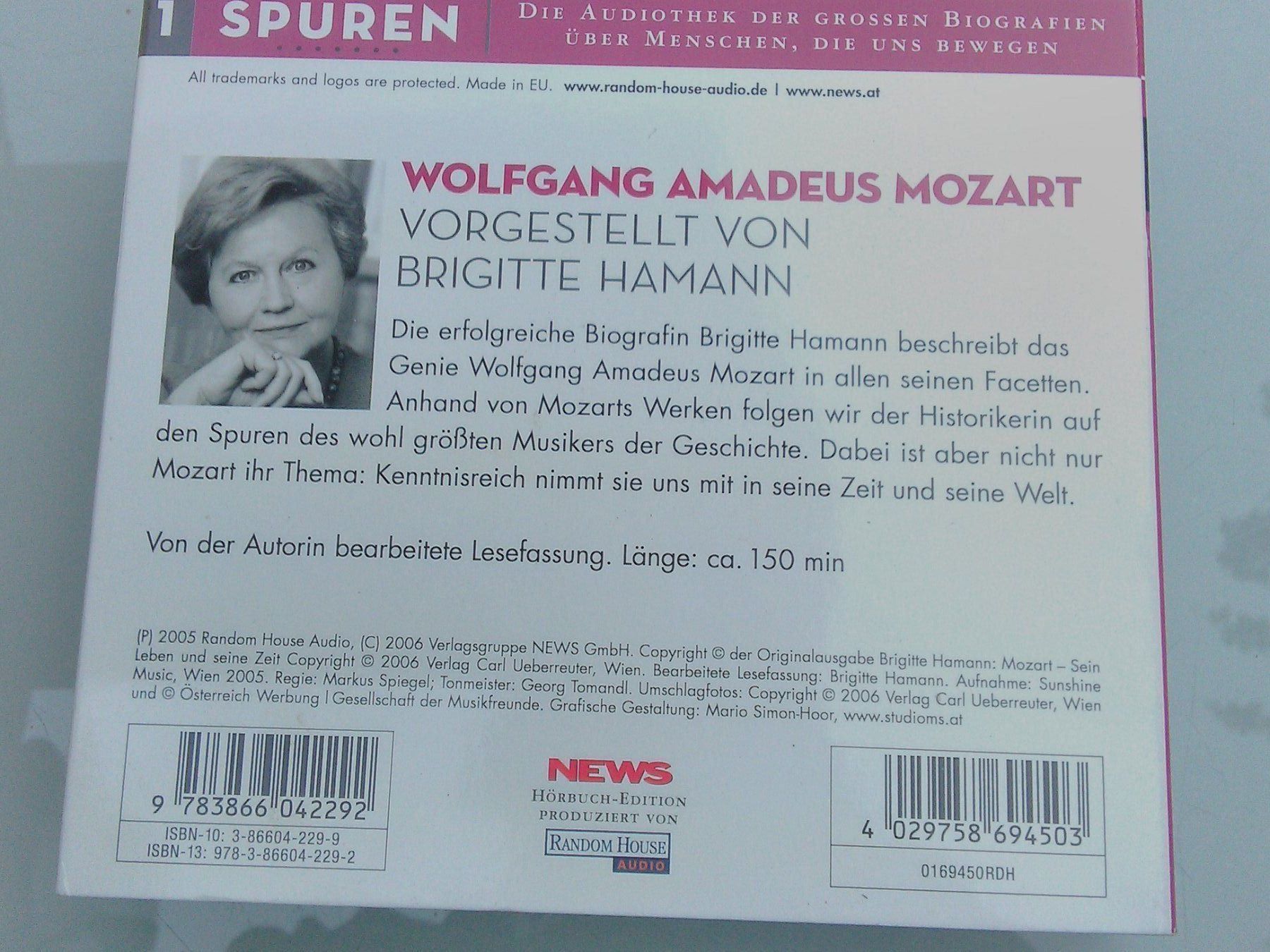 Hörbücher: W.A. Mozart vorgstl. von Brigitte Hamann – Gebraucht aus St. Gallen von elkapone 5