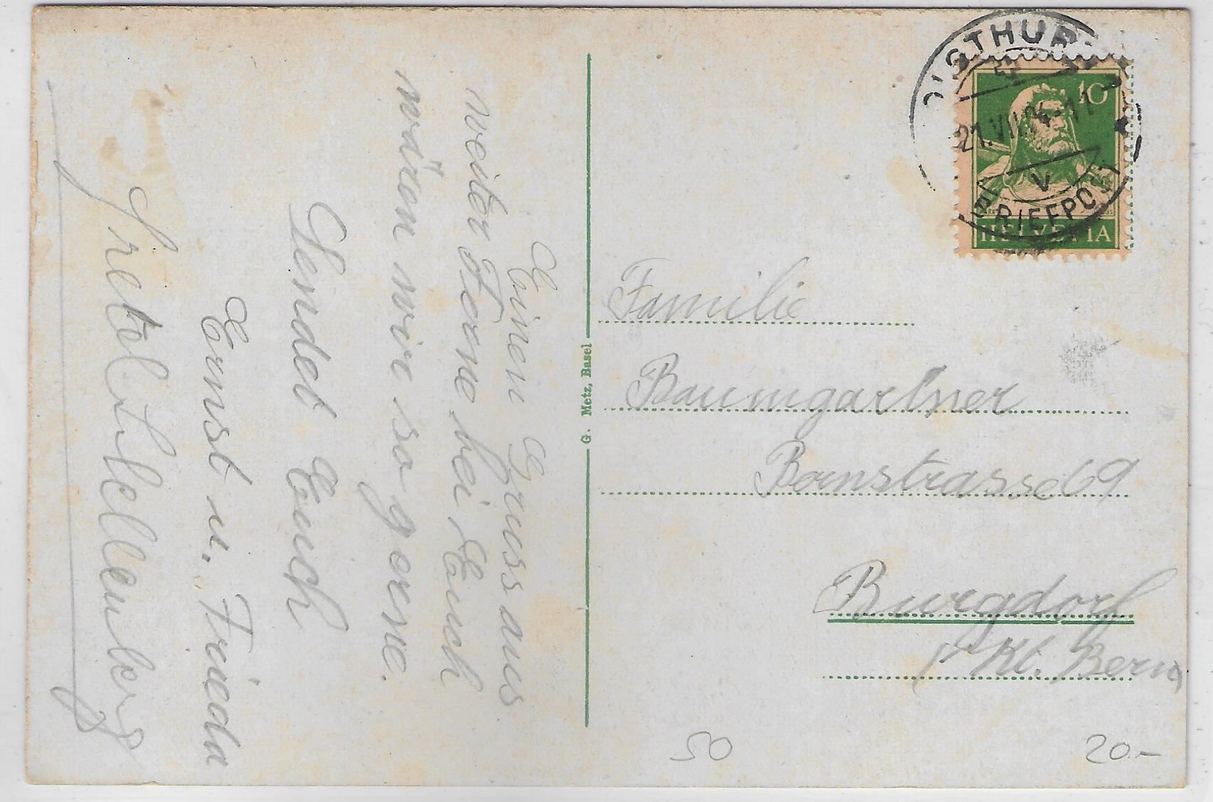 Cartoline postali: Kurhaus Weissenstein - Solothurn – Usato da Ettingen venduto da Kartenplanet 1