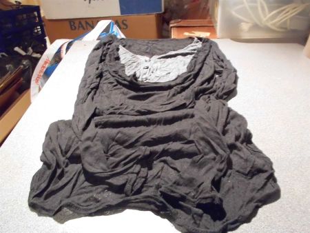 Pullover ca. Grösse M mit Innenteil, grau