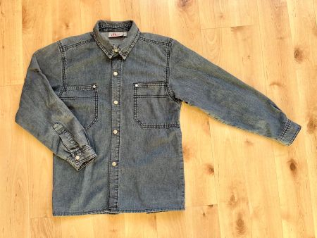 Jeanshemd Gr 140