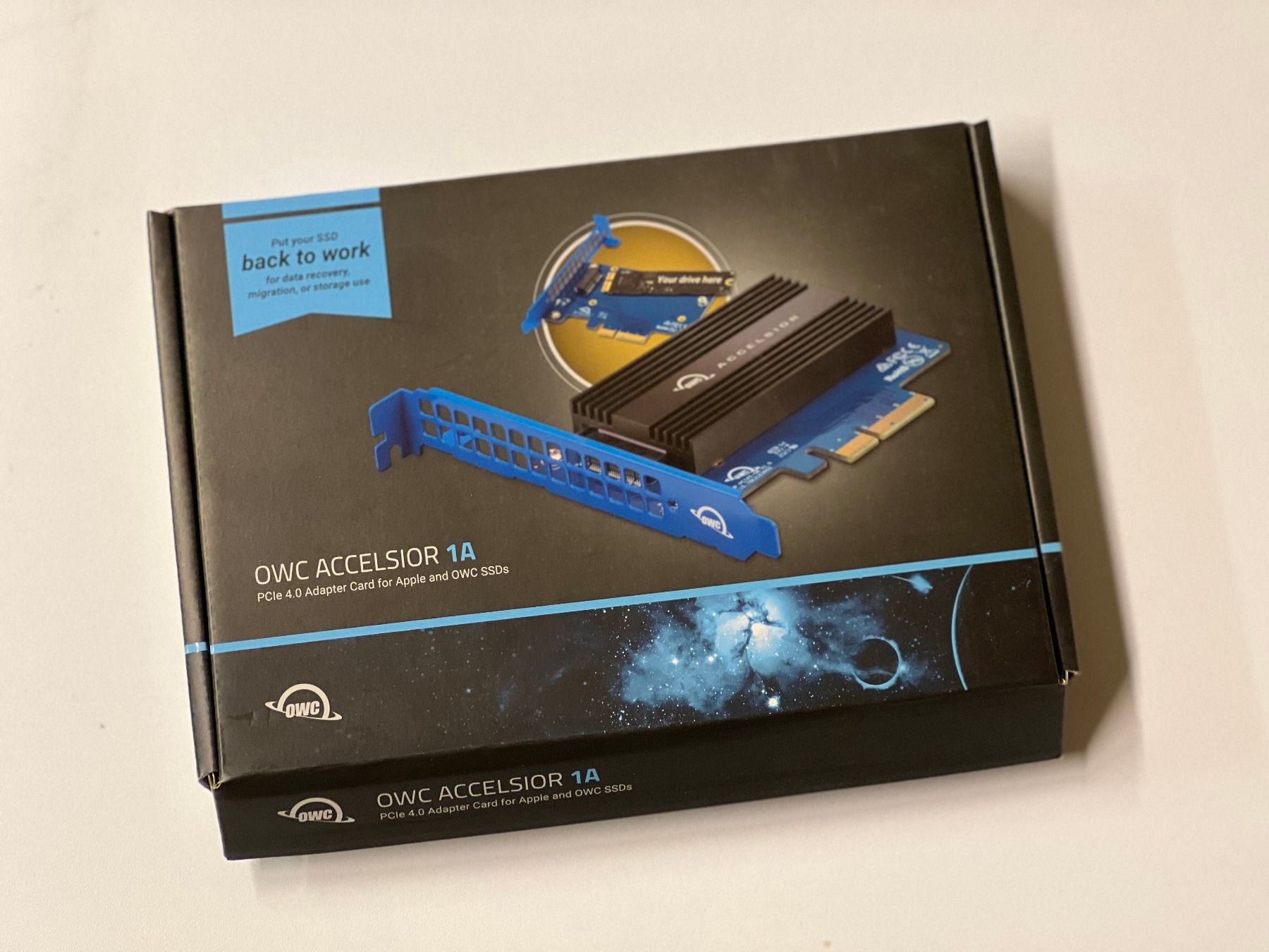 OWC Unità & Adattatore: OWC Accelsior 1A PCIe Adapter – Nuovo (secondo la descrizione) da Konolfingen venduto da LivingRec