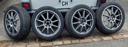 zu Subaru Impreza GT OZ Prodrive 17" Räder inkl. Zertifikat