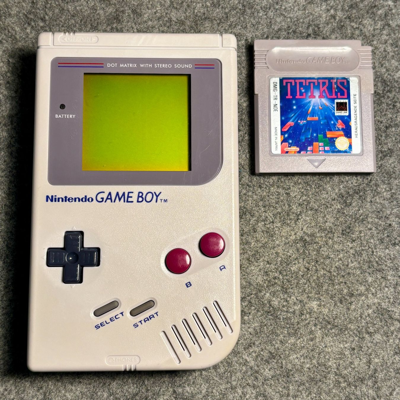 Nintendo Konsolen: GameBoy Classic DMG-01 Konsole + Tetris Original – Gebraucht aus Mollis von GamingCorner