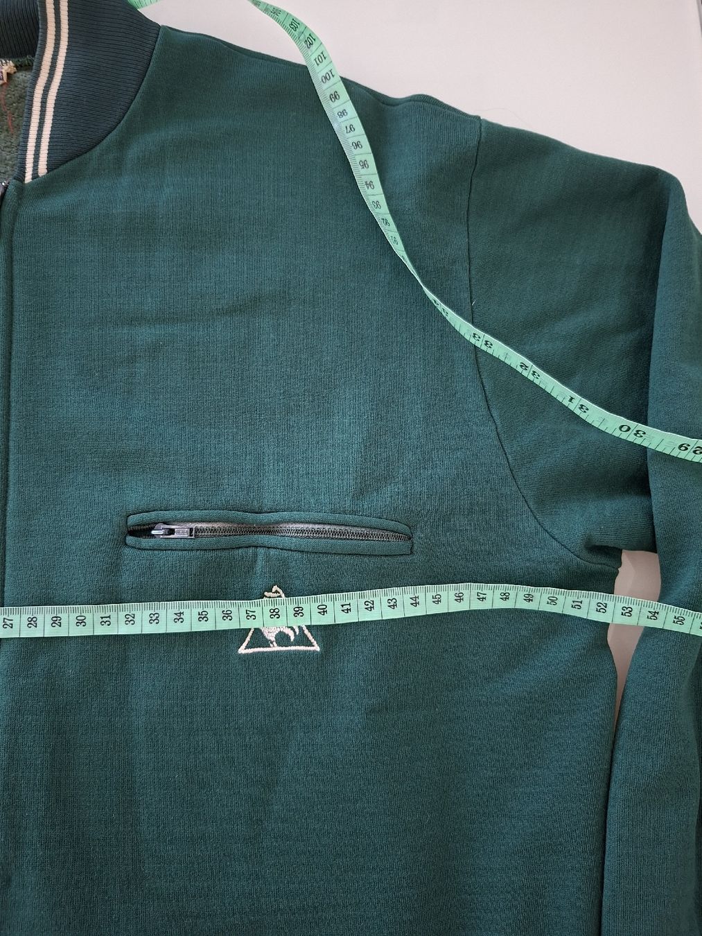 Le Coq Sportif Giacche: Veste Le Coq Sportif vintage verte, S – Usato da Renens VD venduto da ser_j2fn 3