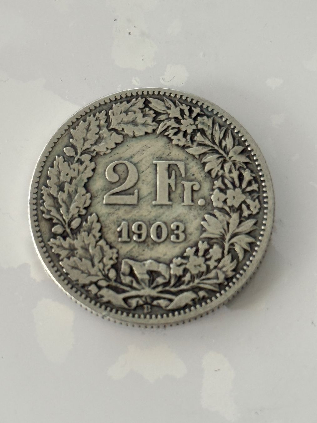 Tutti le monete: 2 Franken 1903  Rar – Usato da Wallisellen venduto da SWISS_SILVER1 1