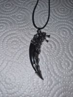 Collier corne tete de loup