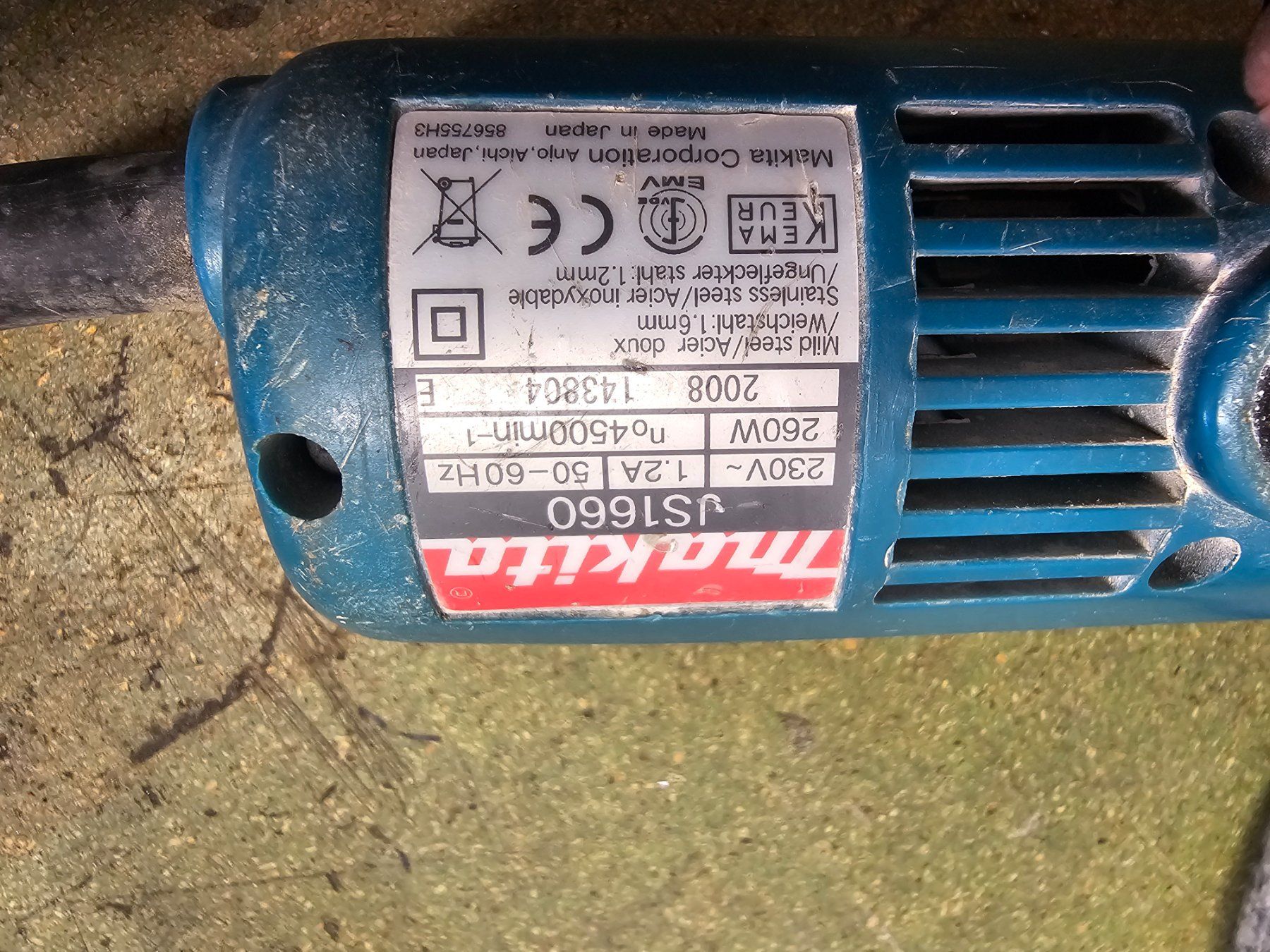 Makita Tutti gli attrezzi: Makita Blechschere JS1660 – Usato da Goldau venduto da Sinux 1