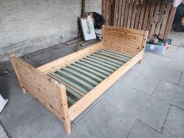 Kinderbett massiv Arvenholz