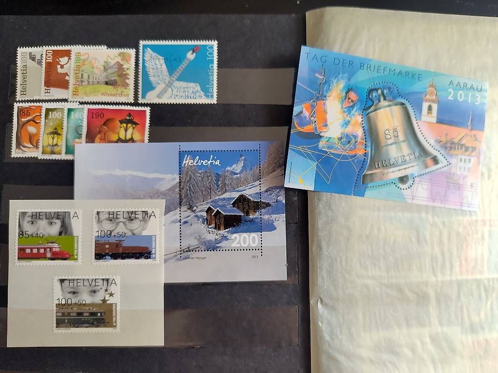 Tutti i francobolli: Jahresserie 2013 Post Briefmarken postfrisch – Nuovo (secondo la descrizione) da Wohlen AG venduto da gnabbr 2