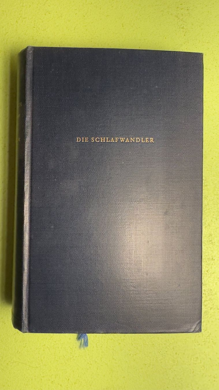 Libri: Hermann Broch: Die Schlafwandler – Usato da Zürich venduto da allp