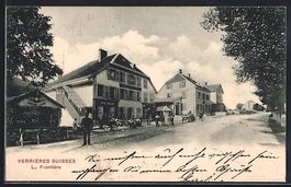 Les Verrières, La Frontiere, Cafe Suiss
