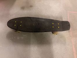 Skateboard Slide schwarz gelb gebrauchter Zustand