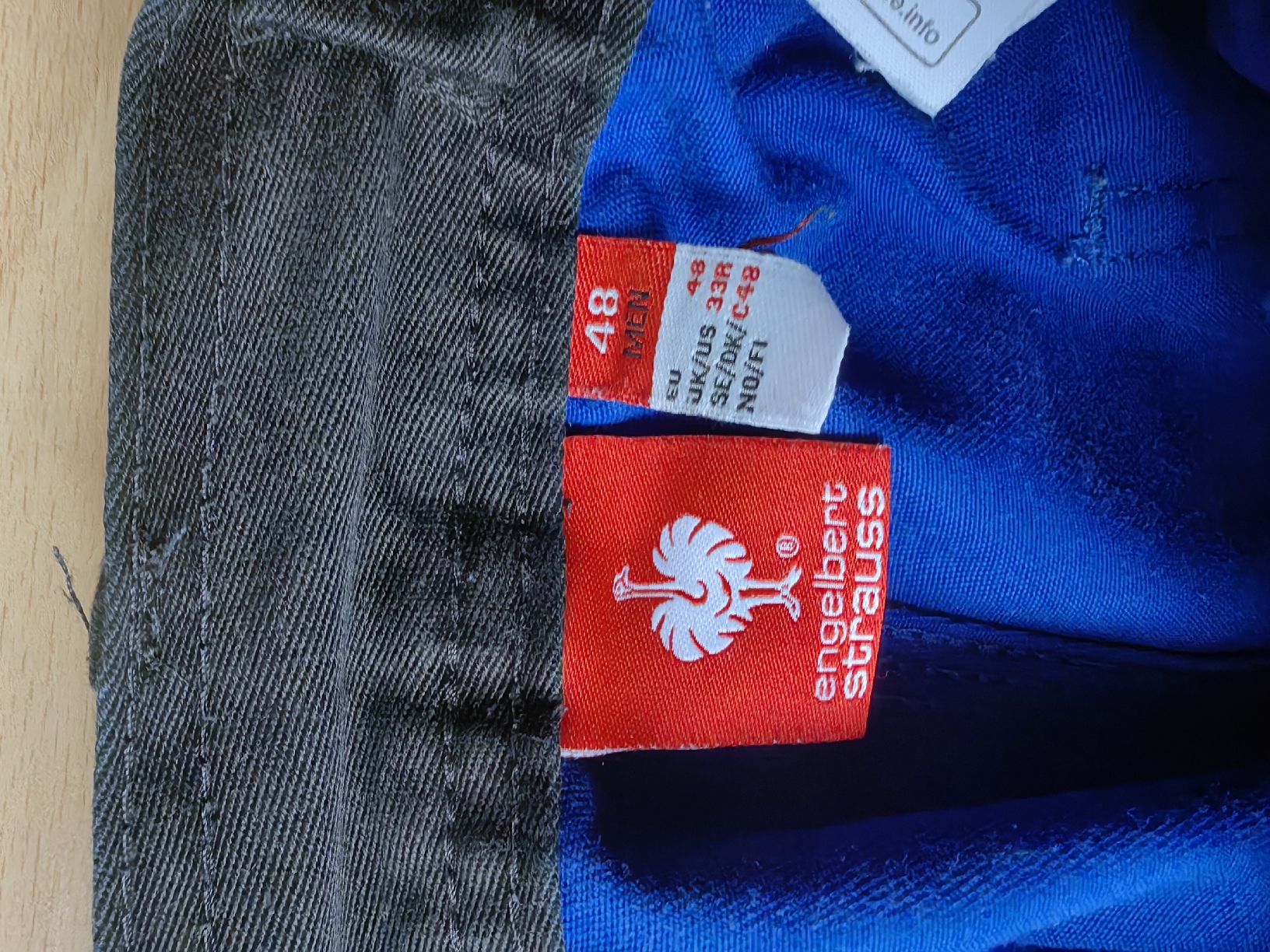 Engelbert Strauss Pantaloni: Engelbert Strauss Arbeitshose Arbeitsjacke Arbeitskombi – Usato da Möriken AG venduto da Faebu523 3