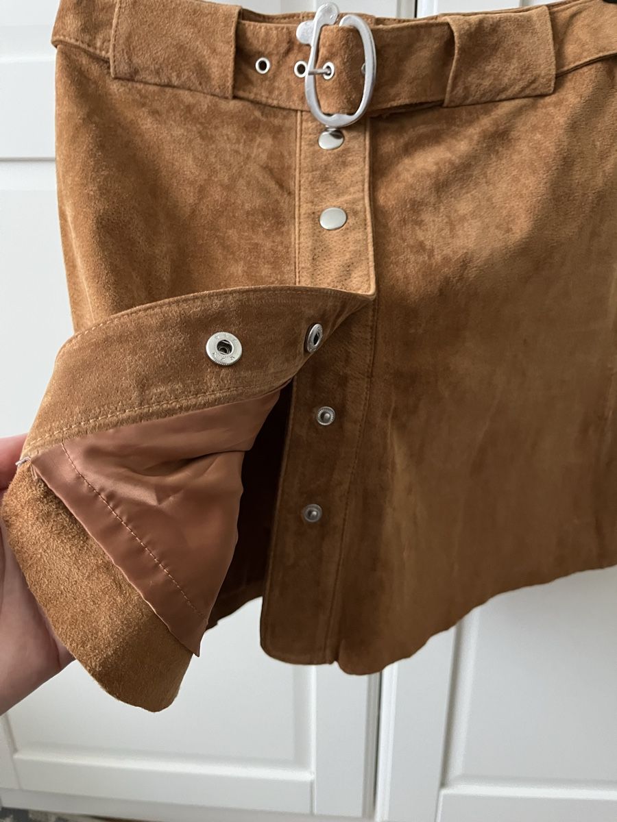 Zara Gonne: Wildleder Rock – Nuovo (secondo la descrizione) da Allschwil venduto da eyl_bb8q 5