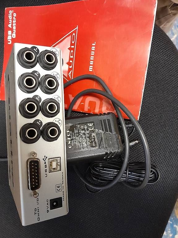 Attrezzatura per studi di registrazione: Usb Quatro M audio – Usato da Lausanne venduto da EdwinBOSU 1