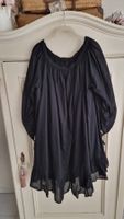 Tolles leichtes schwarzes Kleid/Tunika, Gr. 42 Baumwolle