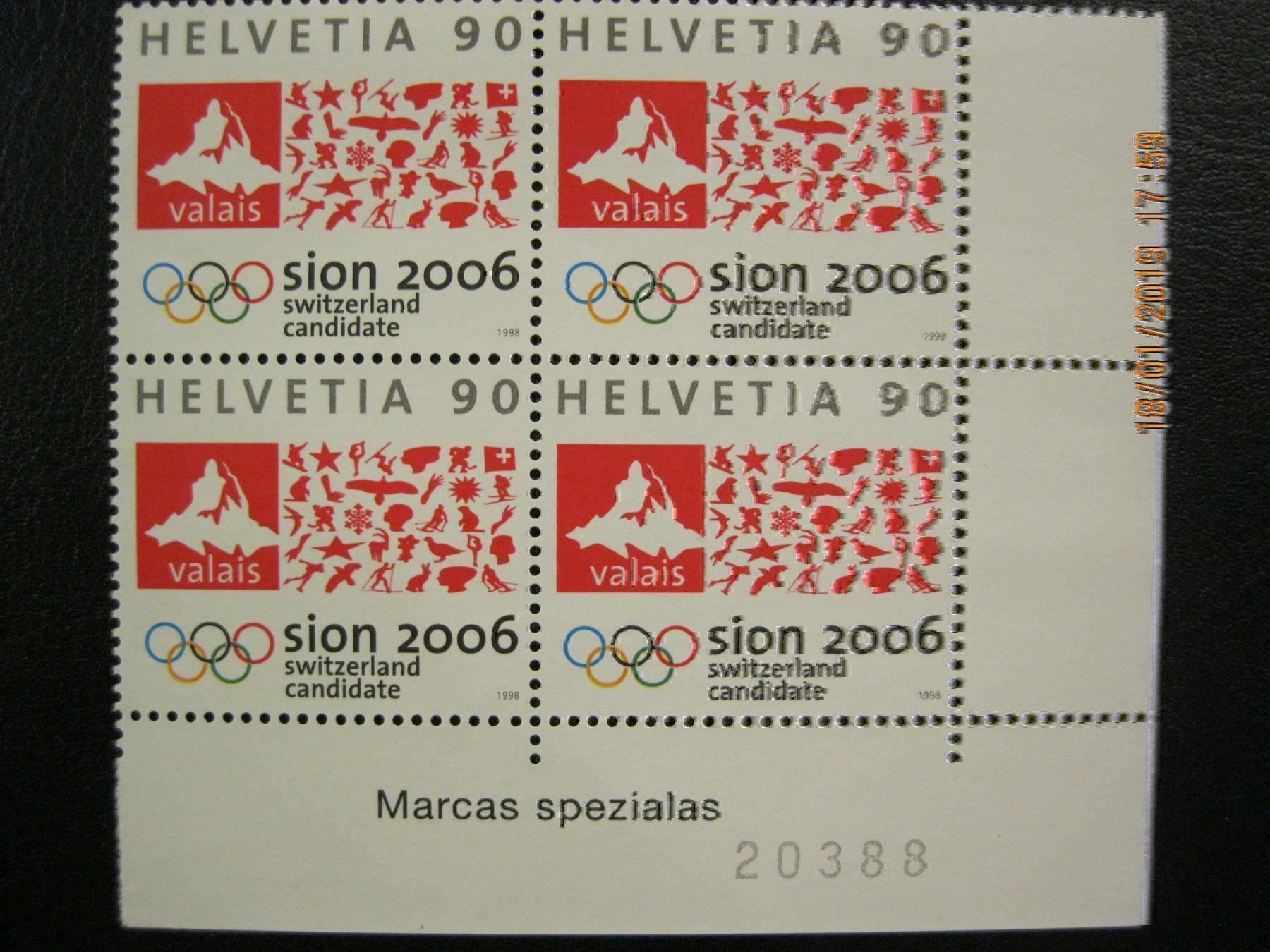 Alle Briefmarken: 1998 Diverse Briefmarken  Postfrisch – Neu (gemäss Beschreibung) aus Affoltern am Albis von Andrezc 5