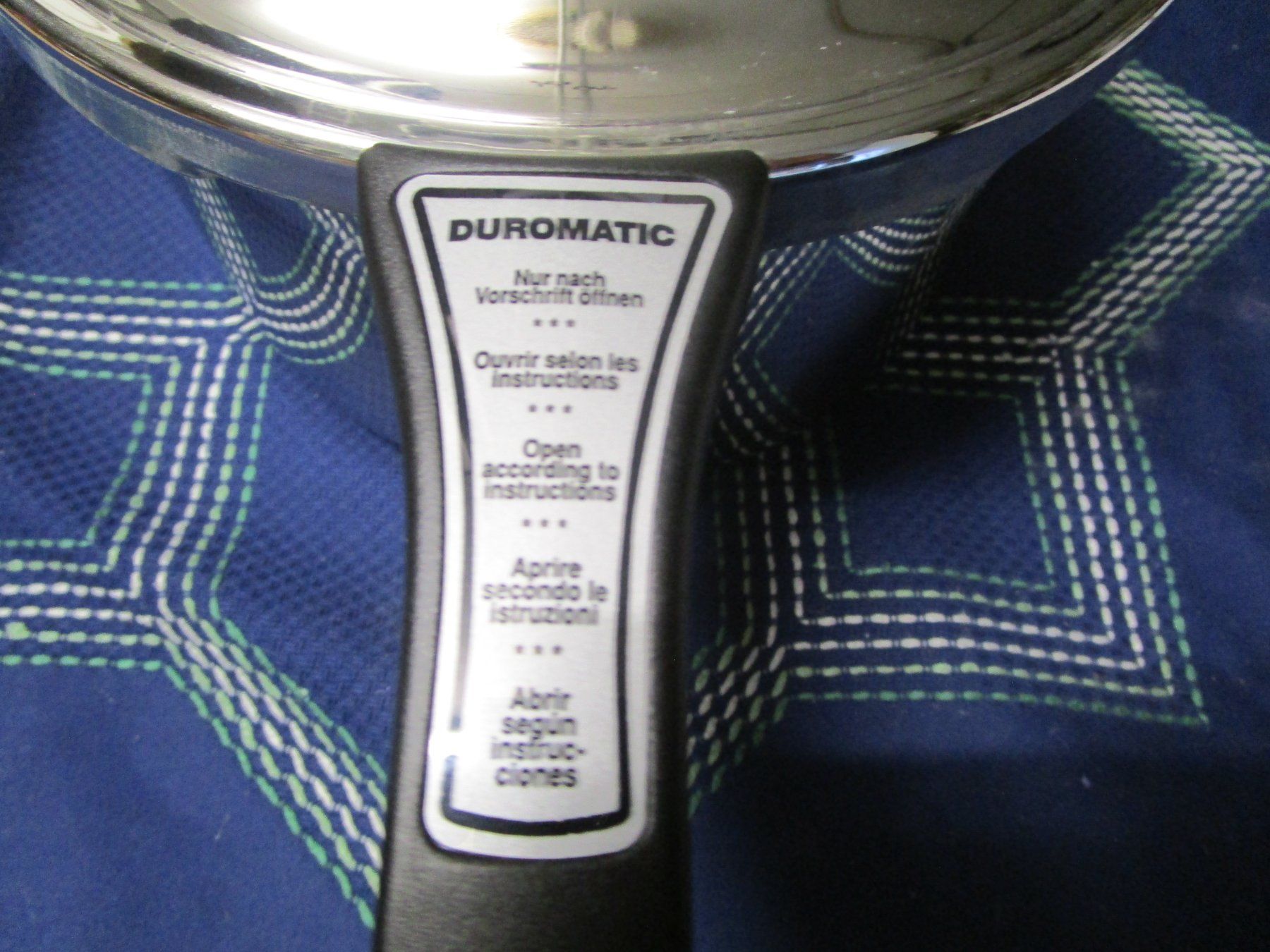 Duromatic Pentole: Duromatic   Dampfkochtopf  Kuhn Rikon – Usato da Rupperswil venduto da Ema10 2