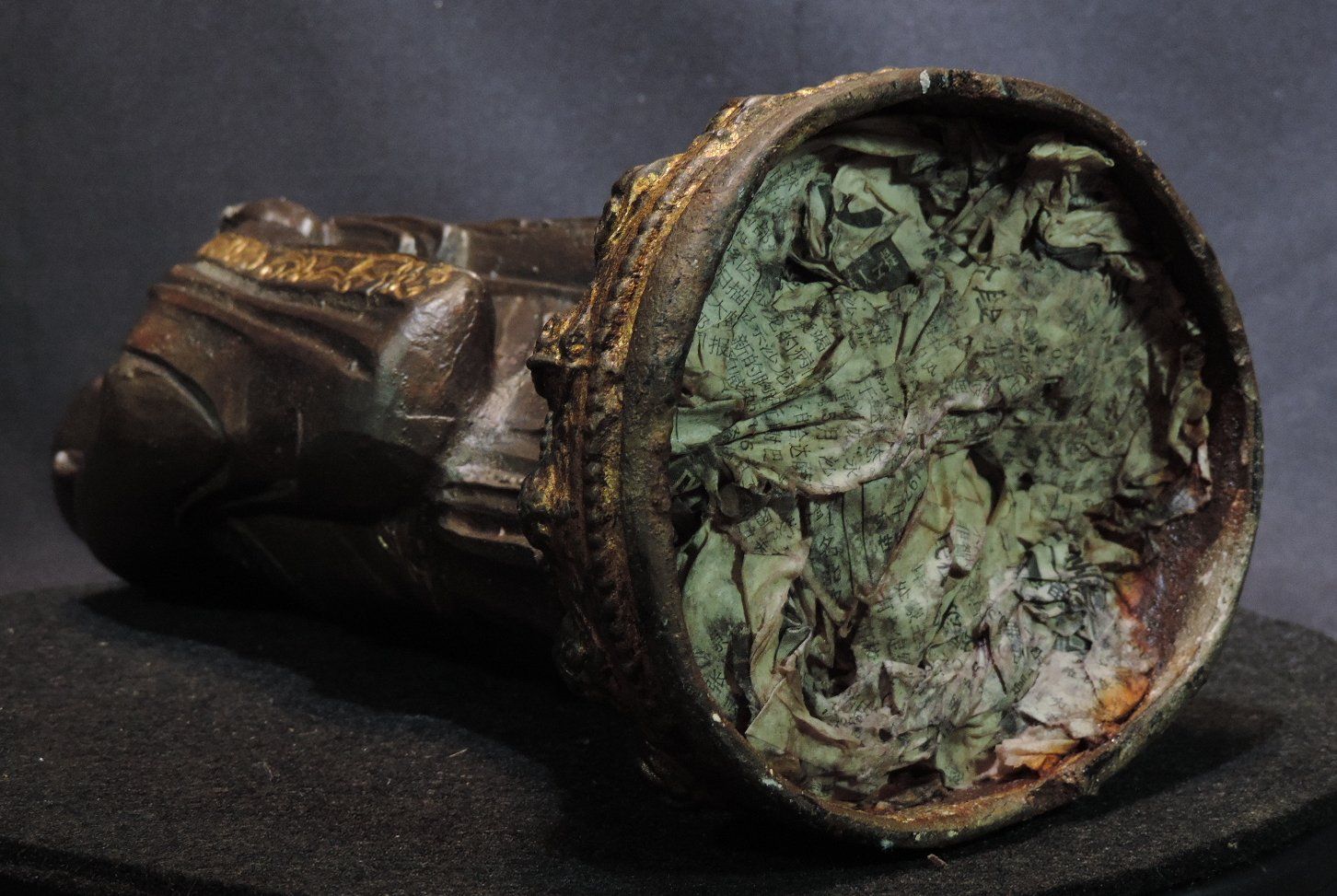 Sculture & Statue: Buddhistische Mönchsfigur Metall, Eisenguss – Usato da Duggingen venduto da roterbambus 7