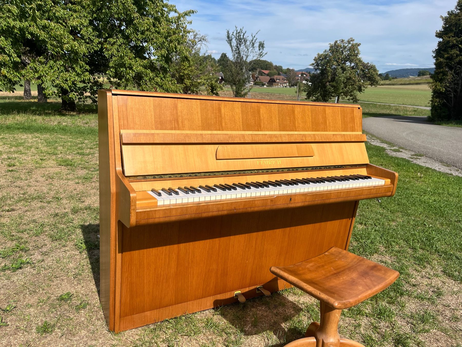 Feurich Musikinstrumente: Klavier Feurich Kreuzsaitig – Gebraucht aus Allmendingen b. BE von juair 7