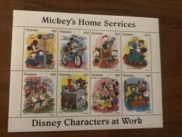 Disney Briefmarken Guyana, ungebraucht, Top Zustand!