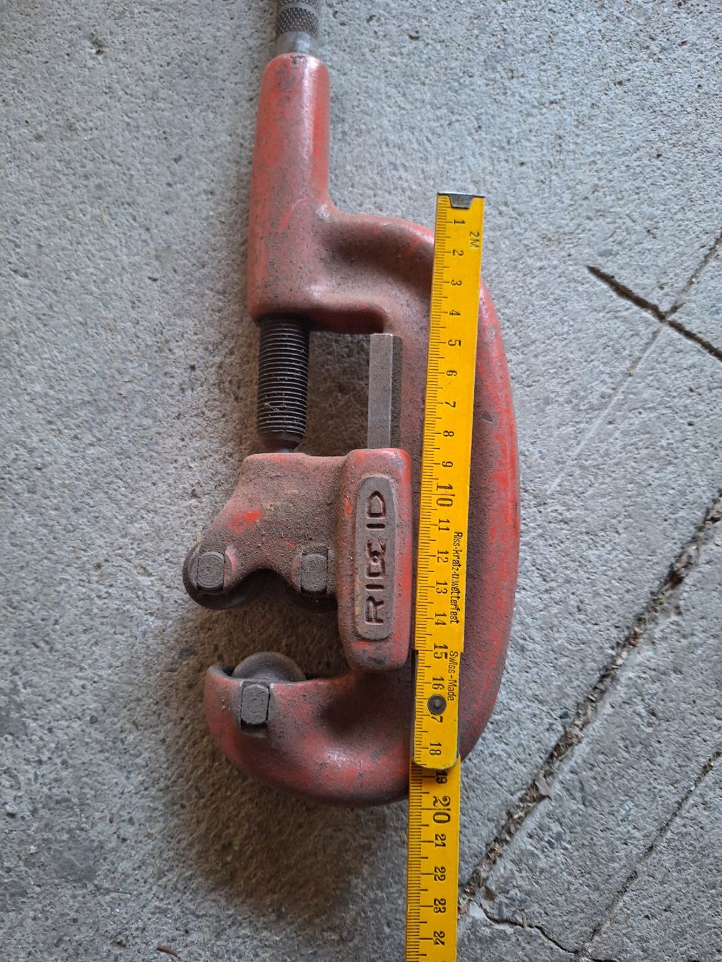 Ridgid Tutti gli attrezzi: Ridgid Rohrschneider 2 A – Usato da Vilters venduto da Fleiflomi 2