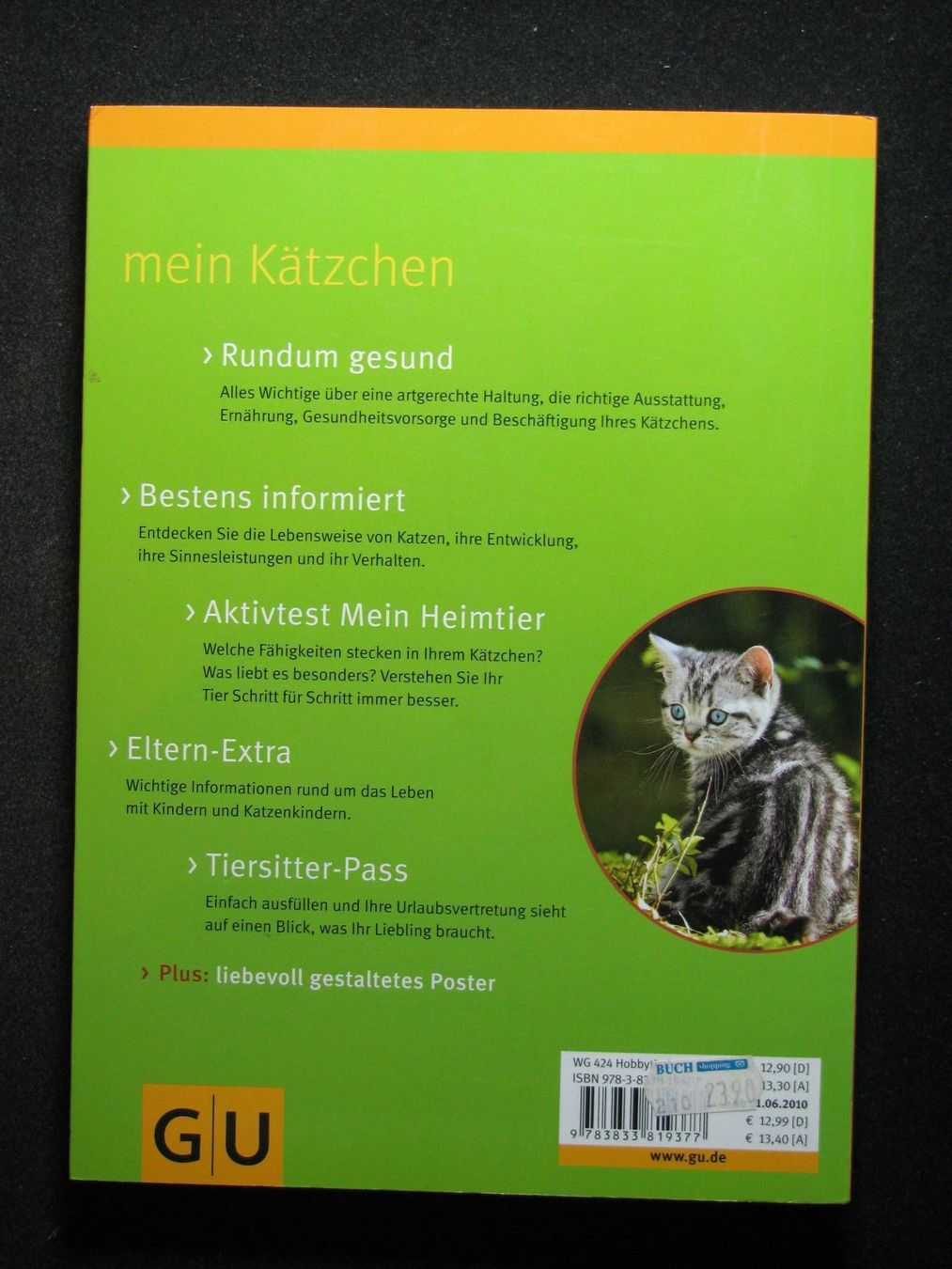 Libri: Brigitte Eilert-Overbeck Mein Kätzchen GU Verlag – Usato da Reitnau venduto da Zaomir 1