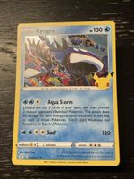 Kyogre pokemon celebrations 003/025 holo