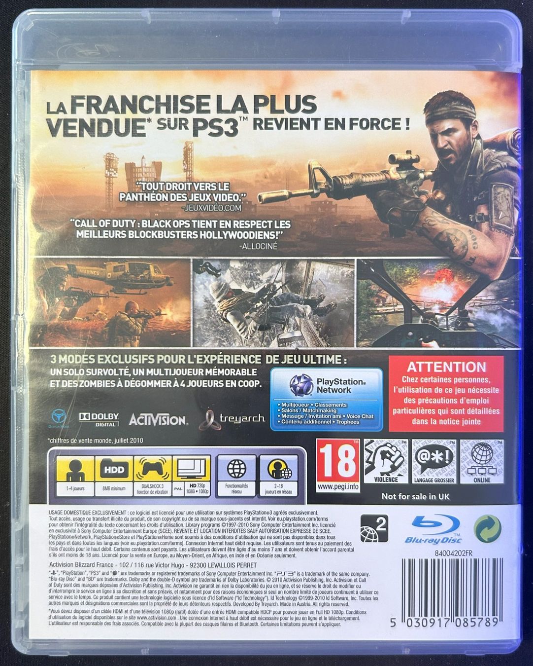Giochi: PS3 game "Call of Duty Black Ops" – Usato da Corminboeuf venduto da Ld6NVToZQe 1
