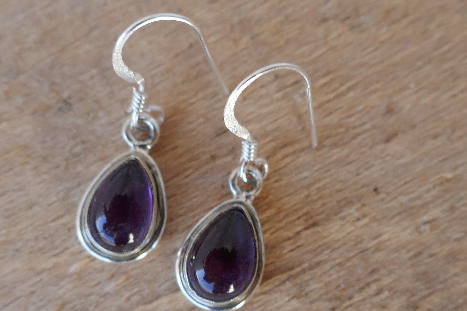 Ohrringe & -stecker: Ohrhänger Silber mit Amethyst – Neu (gemäss Beschreibung) aus Arboldswil von estrella925 1