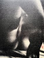 Omar Galliani, Weiblicher Akt, Originale Vintage-Lithografie